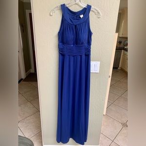 MAXI DRESS - Beautiful blue floor-length dress!